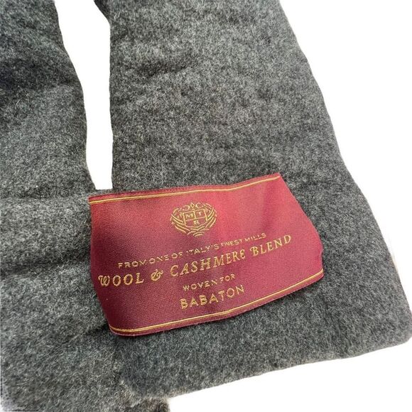 Babaton Womens Wool and Cashmere Blend Hooded Coat Jacket Gray Silver Size Small - Picture 5 of 12